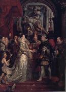 Peter Paul Rubens The Wedding by Proxy of Marie de'Medici to King Henry IV (MK01) USA oil painting reproduction
